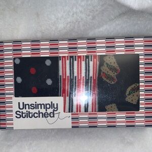 🧑‍🎄 Taco Socks Set Unsimply Stitched NIB